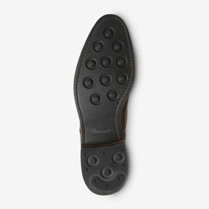 Allen Edmonds Park Avenue Weatherproof CapToe Oxford With Dainite Rubber Sole Brown Men Wide Width Shoes