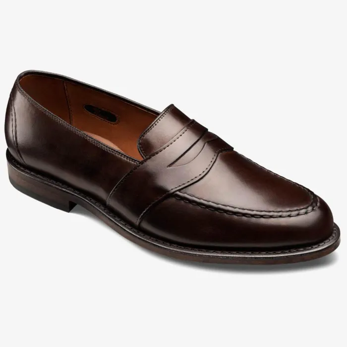 Allen Edmonds Randolph Penny Loafer Brown Men Loafers and SlipOns
