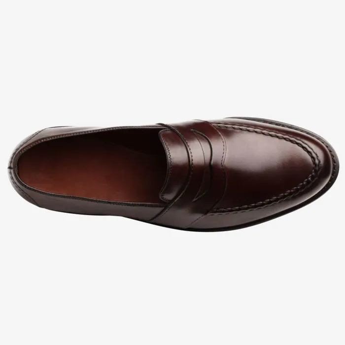 Allen Edmonds Randolph Penny Loafer Brown Men Loafers and SlipOns