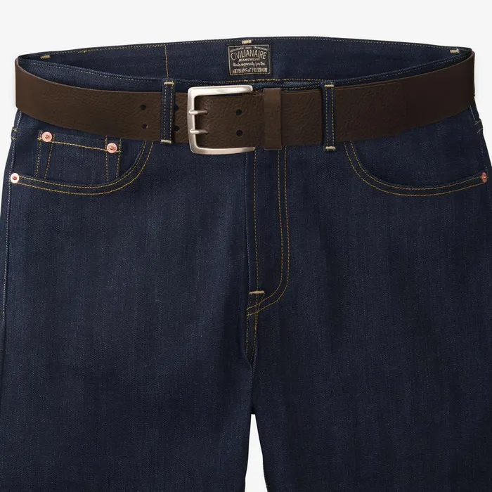 Allen Edmonds Ranger Street Belt Brown Men Casual Belts