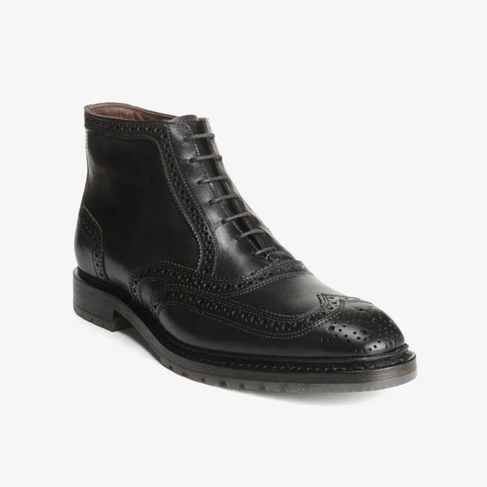 Allen Edmonds Stirling Wingtip Boot Black Men Dress Boots