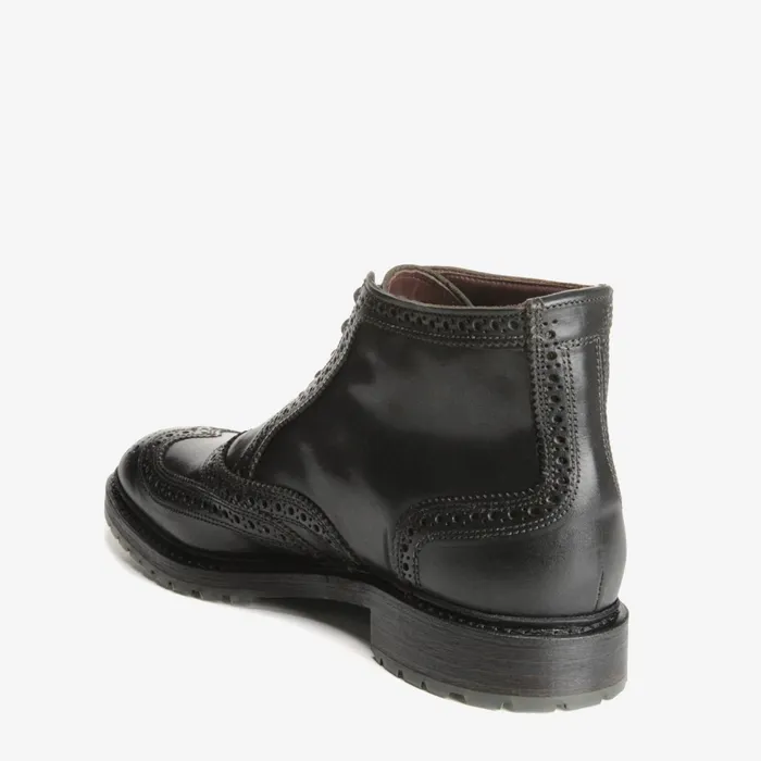 Allen Edmonds Stirling Wingtip Boot Black Men Dress Boots