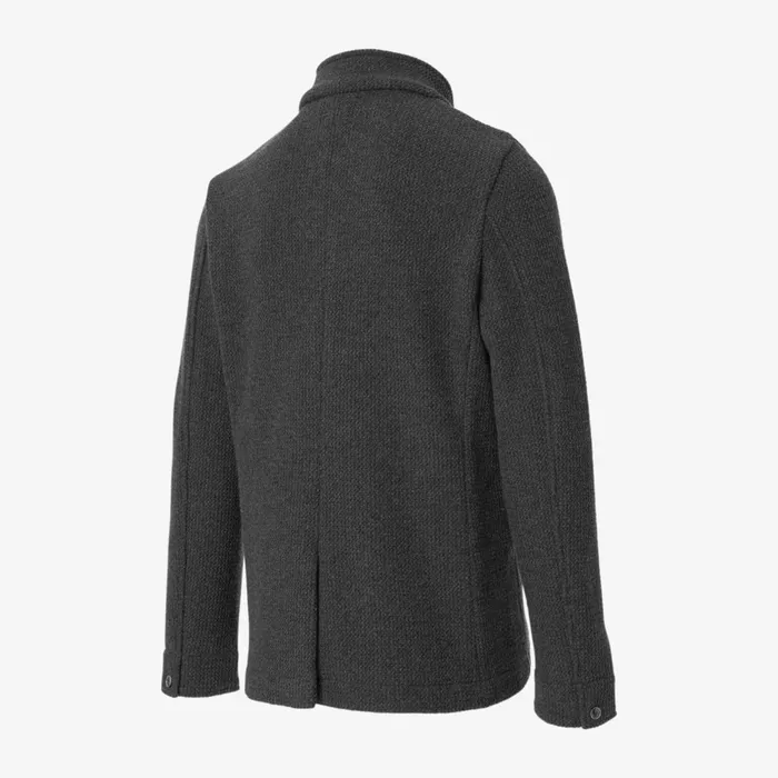 Allen Edmonds Wool Knit Blazer Charcoal Men Shirts and Sweaters