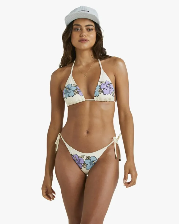 Aloha 73 Remi Tri Top Bikini Top White Sand Women Billabong Bikinis