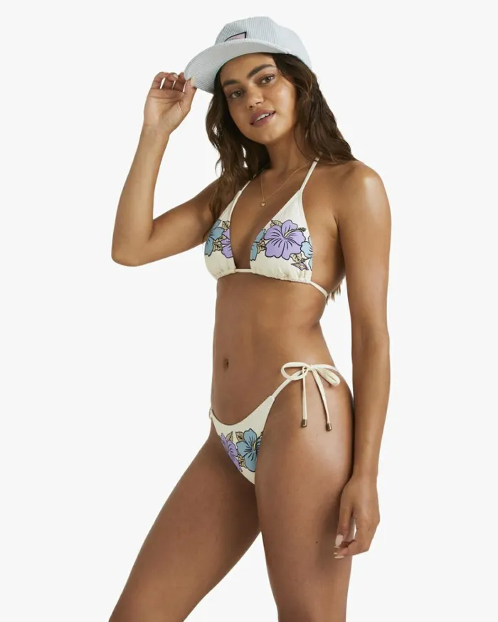 Aloha 73 Remi Tri Top Bikini Top White Sand Women Billabong Bikinis