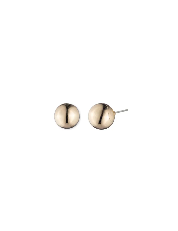 Anne Klein Ball Stud Earrings Goldtone Women Watches 038 Jewelry