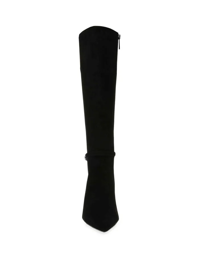 Anne Klein Brenice Tall Boot Black Ms Women Shoes