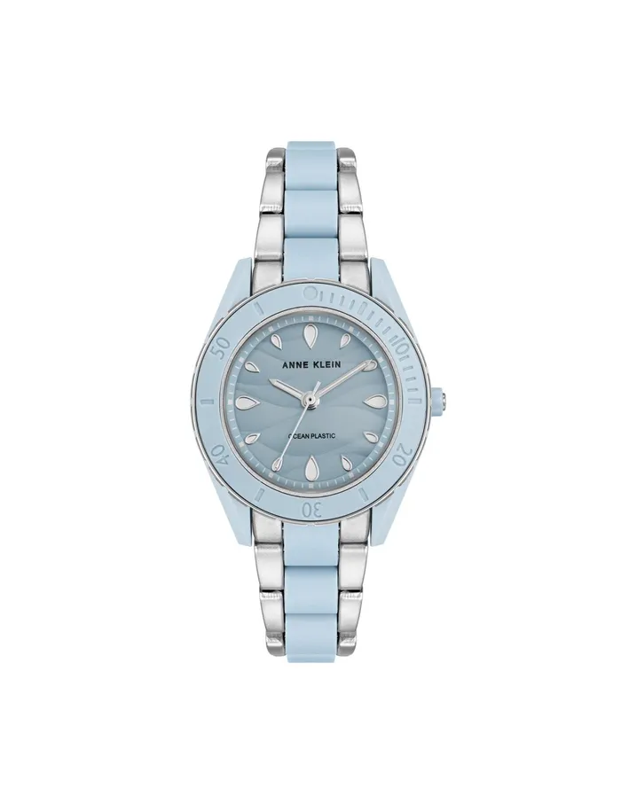 Anne Klein Consider It Recycled Ocean Plastic Bracelet Watch Light Blue Women Watches 038 Jewelry Anne Klein Consider It Recycled Ocean Plastic Bracelet Watch Light Blue Women Watches 038 Jewelry