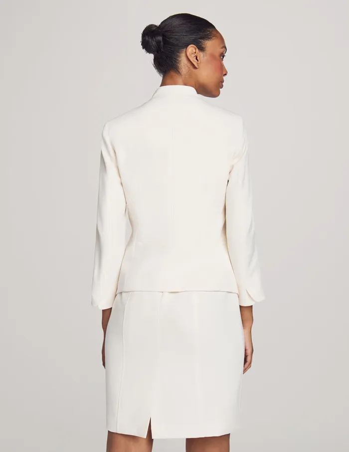 Anne Klein Executive Collection Jacket With Dress Set Anne White Women Clothing