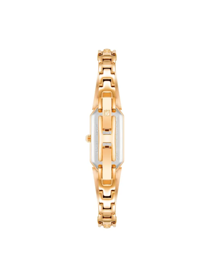 Anne Klein Gemstone Covered Dial Watch Rose Quartz Women Watches 038 Jewelry