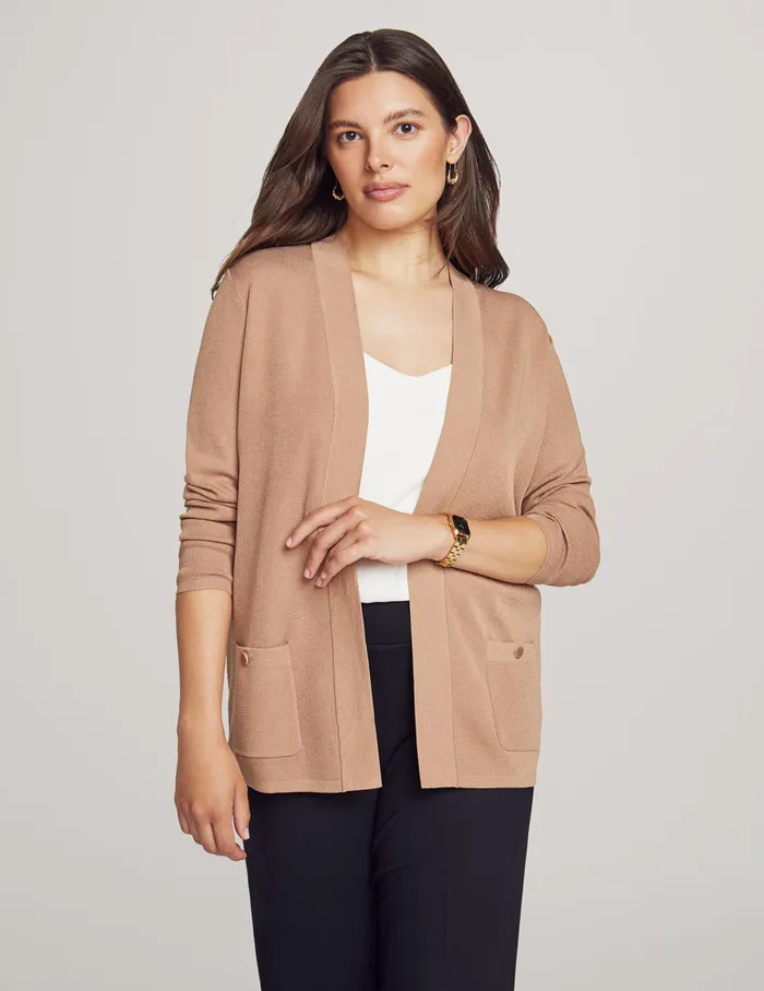 Anne Klein Malibu Cardigan Vicuna Women Clothing