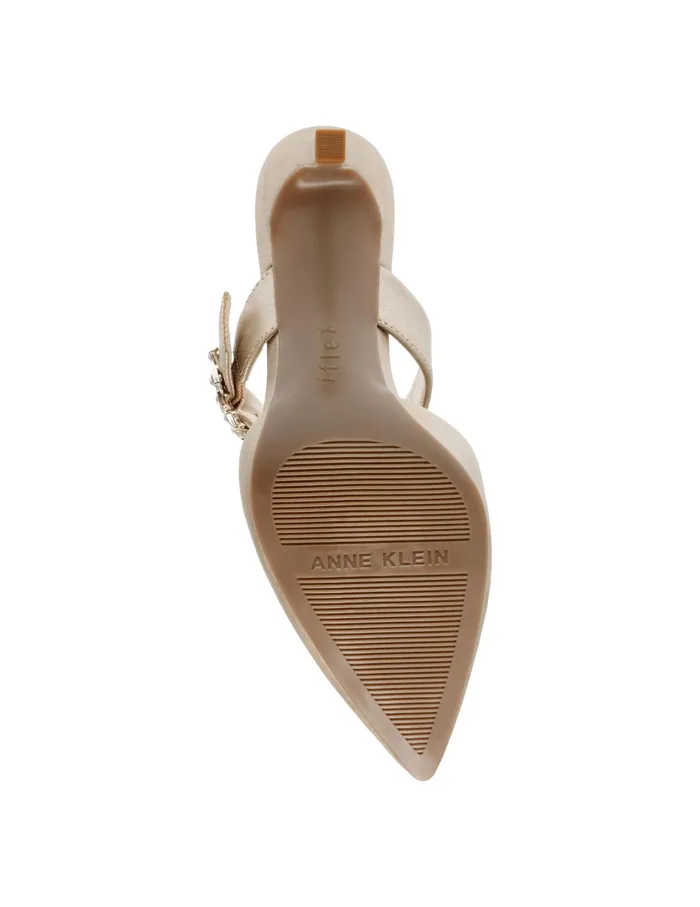 Anne Klein Raddix Crystal Pump Light Gold Women Shoes