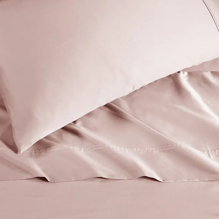 Anne Klein Reverie AntiMicrobial Sheet Set Blush Women Home