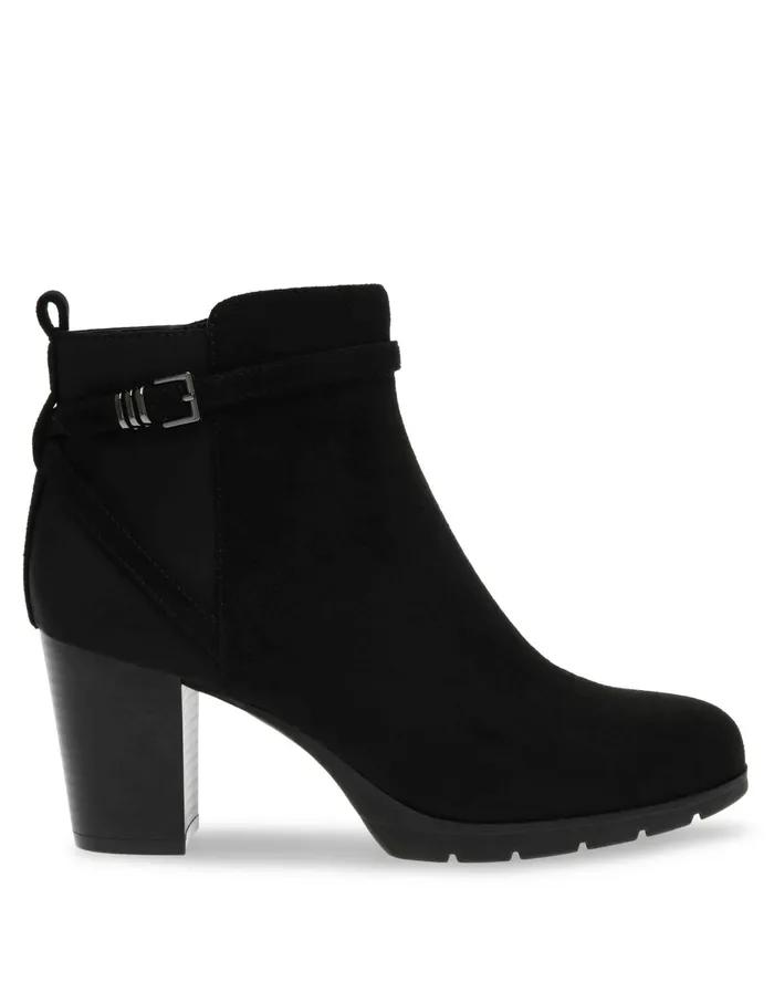 Anne Klein Riah Bootie Black Ms Women Shoes