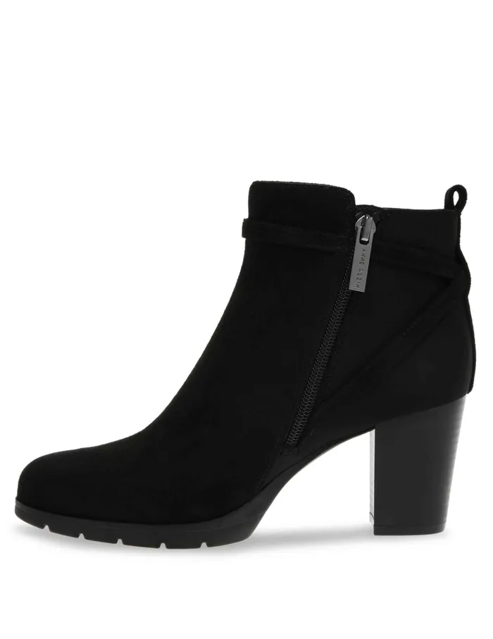 Anne Klein Riah Bootie Black Ms Women Shoes
