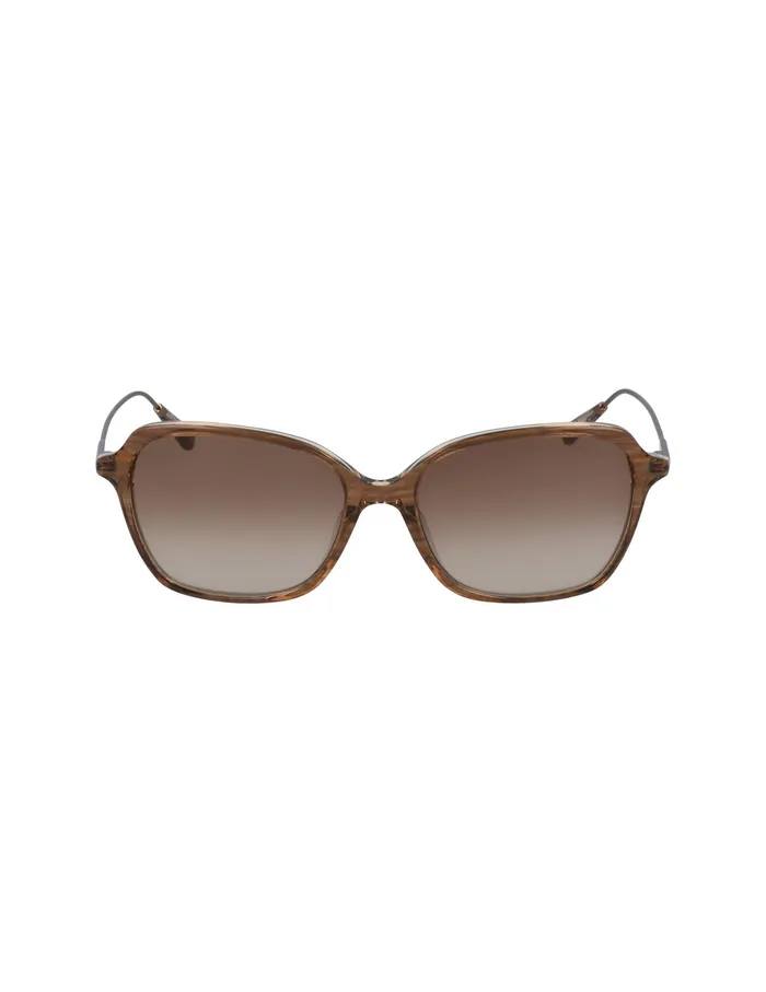 Anne Klein Rounded Square Sunglasses Mocha Women Accessories