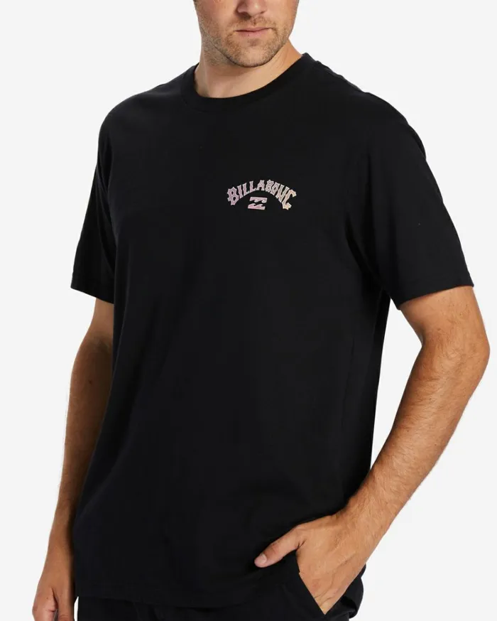 Arch Fill TShirt Black Men Billabong TShirts