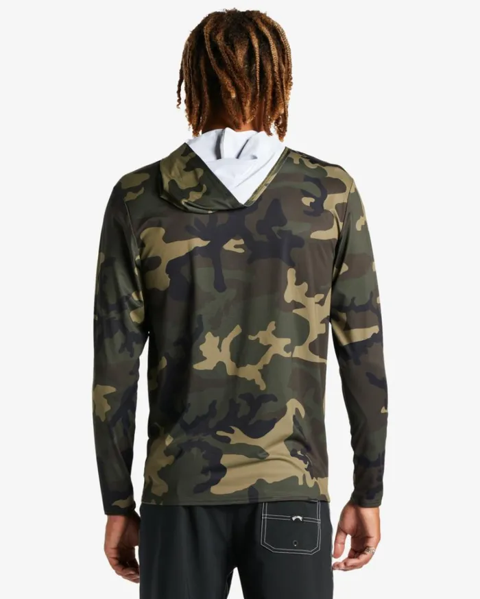 Arch Mesh Hooded UPF 50 Long Sleeve Rashguard Surplus Men Billabong Shorts
