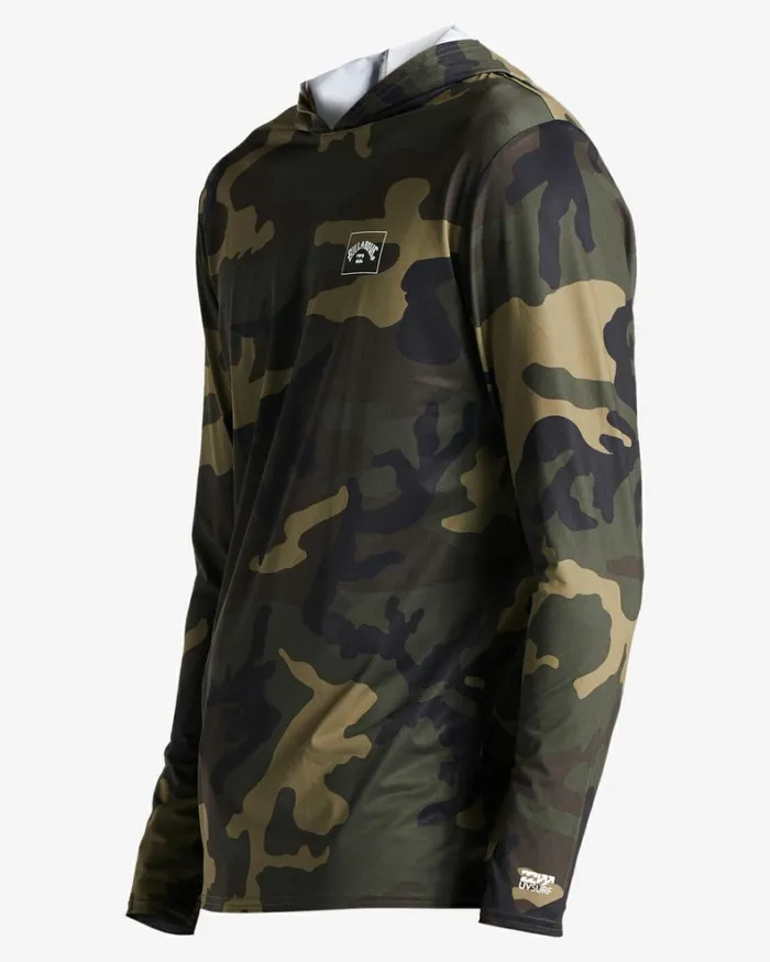 Arch Mesh Hooded UPF 50 Long Sleeve Rashguard Surplus Men Billabong Shorts