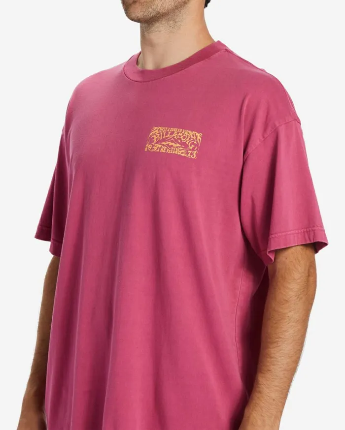 Arch Wave TShirt Wild Berry Men Billabong TShirts