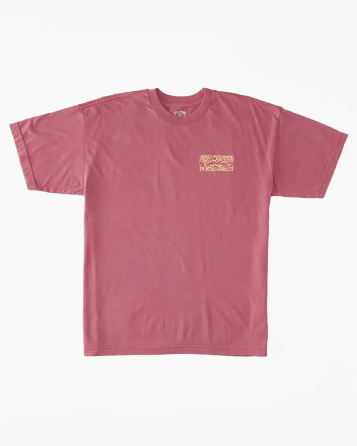 Arch Wave TShirt Wild Berry Men Billabong TShirts