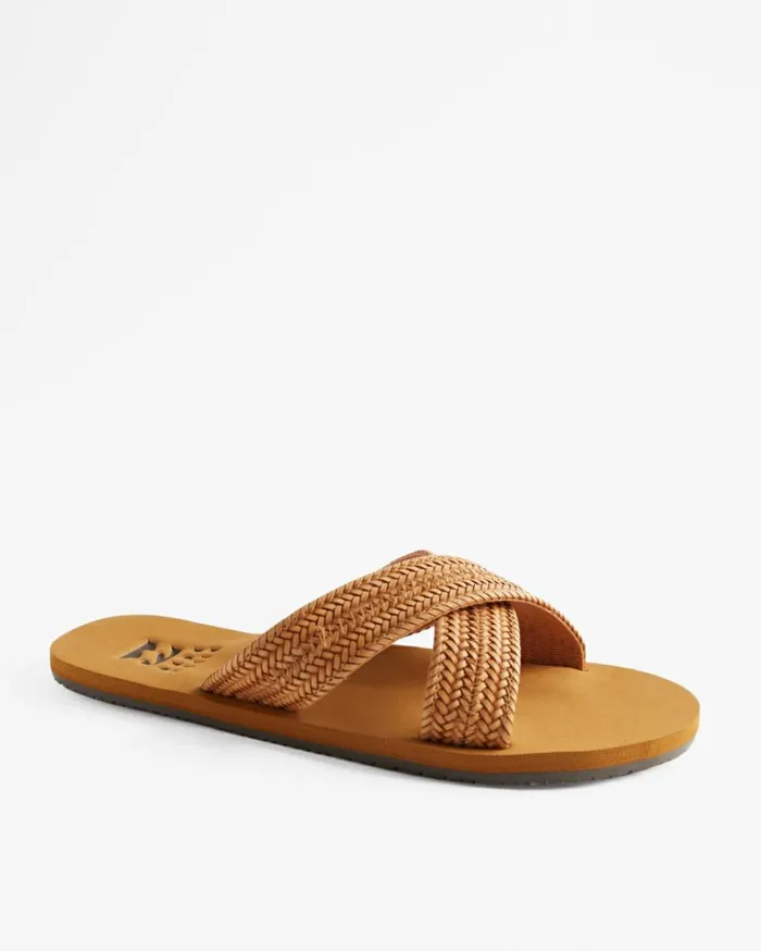 Avery Slider Sandals Tan Women Billabong Shoes