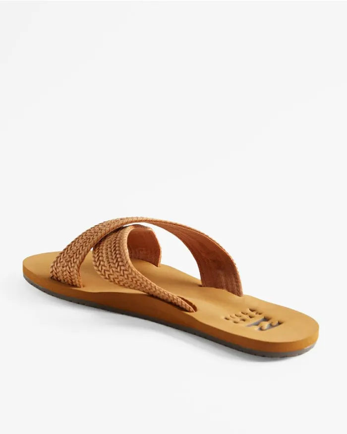 Avery Slider Sandals Tan Women Billabong Shoes