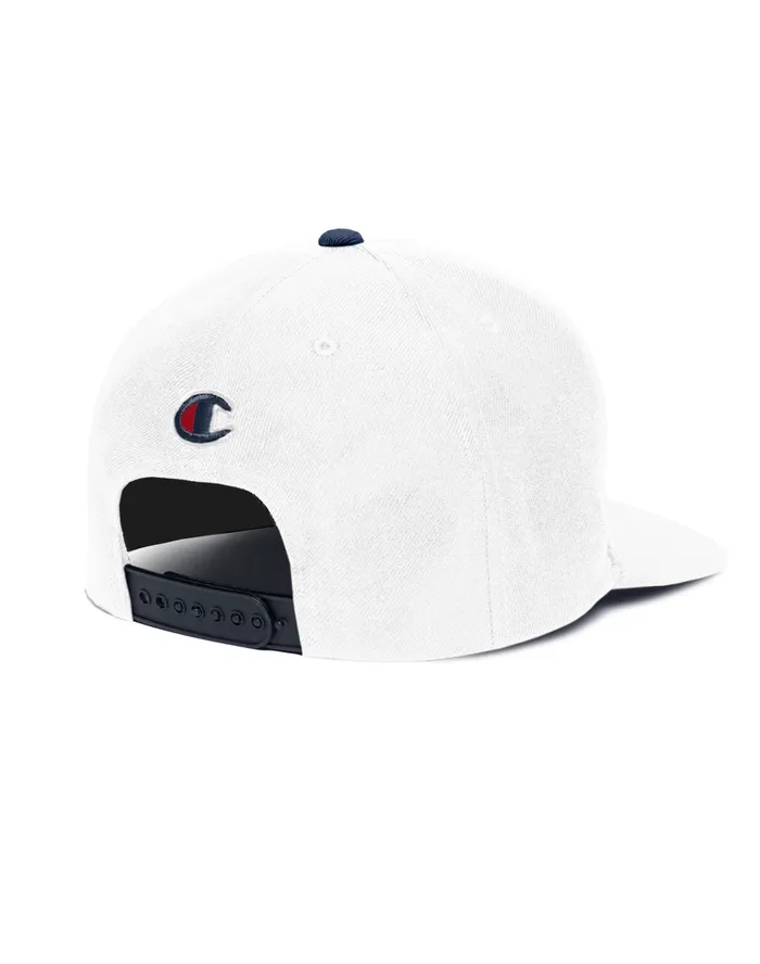 Bb Snapback Hat 3D Script White MenWomen Champion Hats