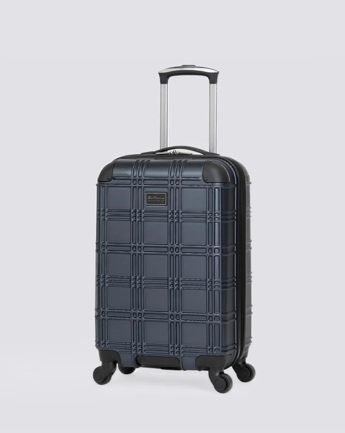 Ben Sherman Bags and Luggage Men Nottingham Hardside 3 Piece Luggage Set 8211 Naval