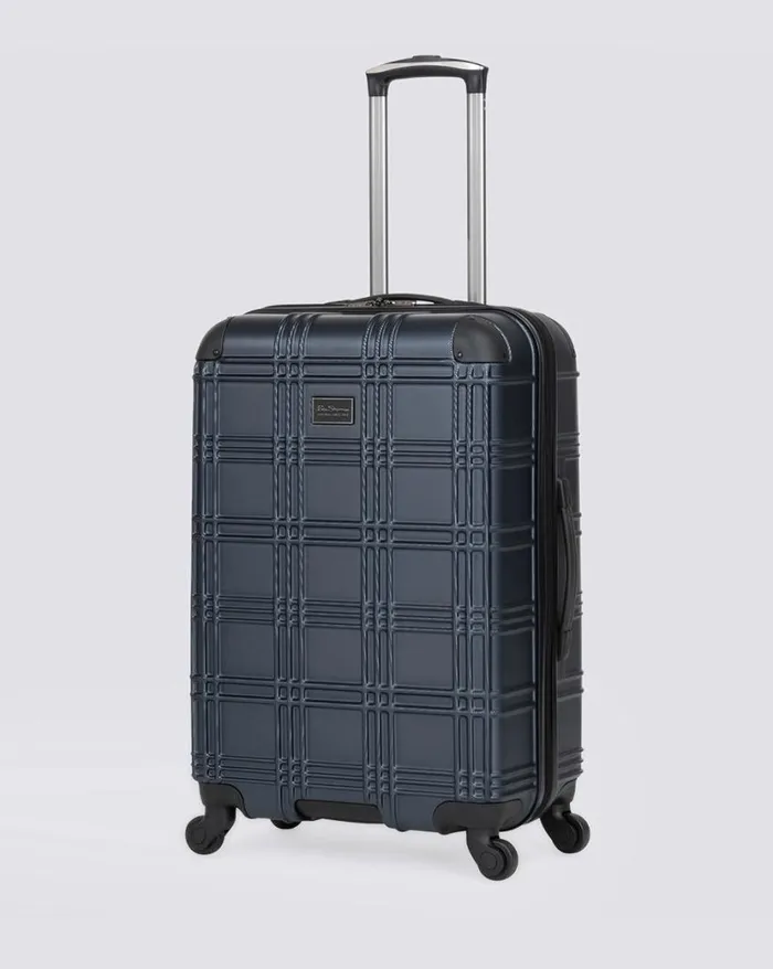 Ben Sherman Bags and Luggage Men Nottingham Hardside 3 Piece Luggage Set 8211 Naval