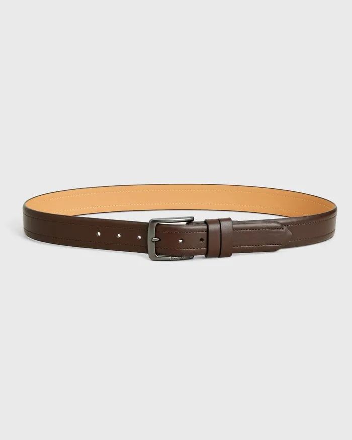 Ben Sherman Belts Men Vegan Leather Belt 8211 Brown