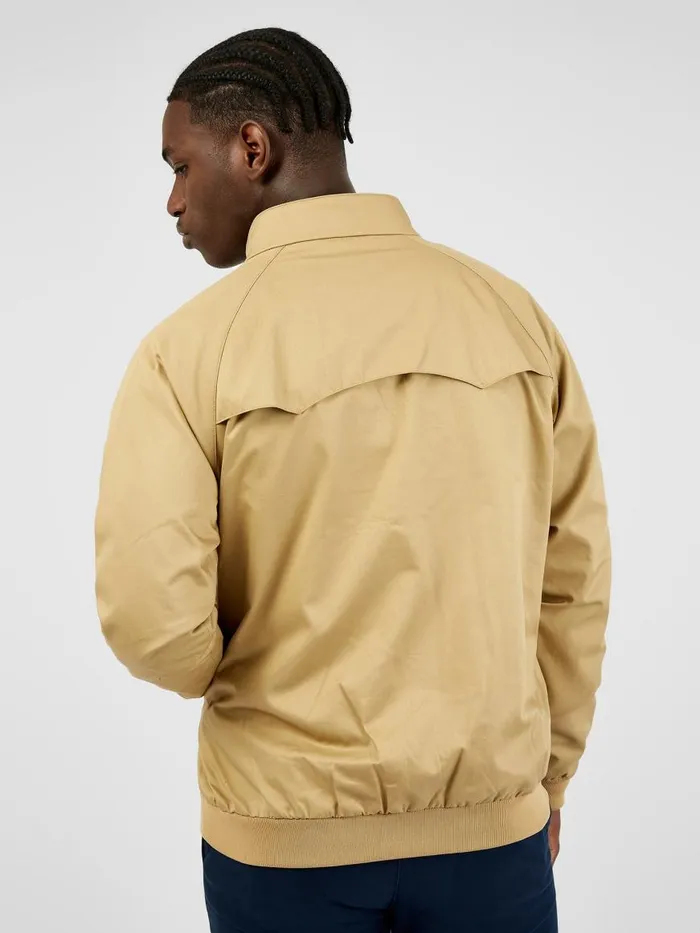 Ben Sherman Harrington Jackets Men Signature Harrington Jacket 8211 Sand