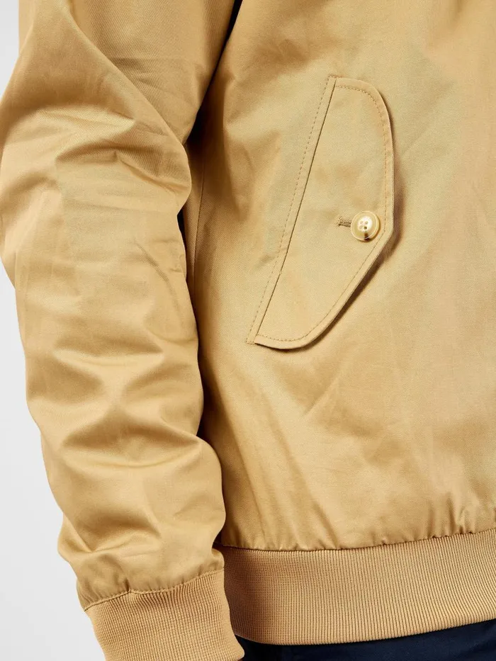 Ben Sherman Harrington Jackets Men Signature Harrington Jacket 8211 Sand