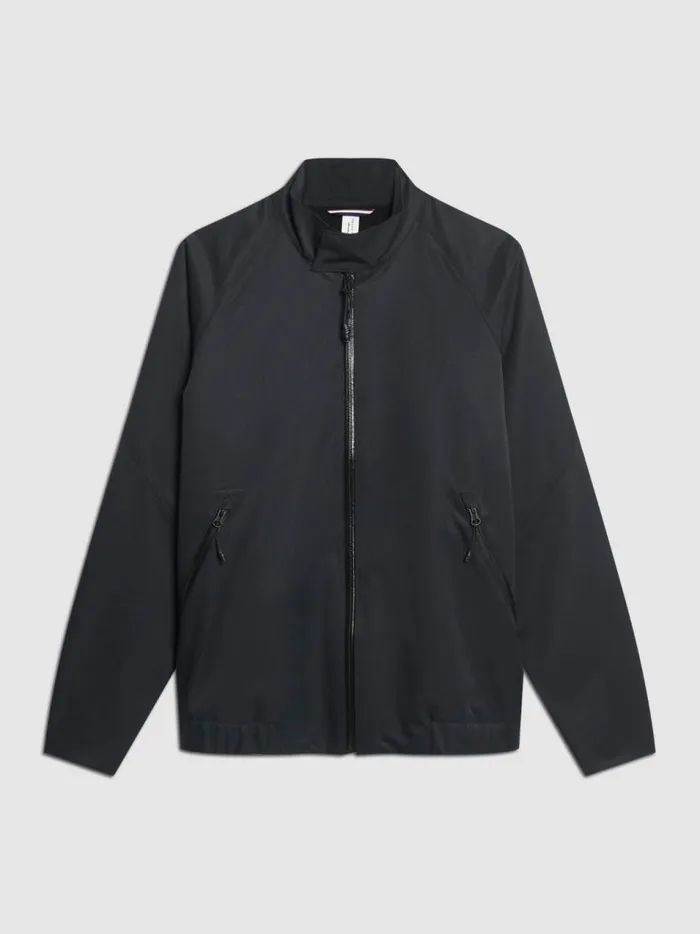 Ben Sherman Harrington Jackets Men Waterproof Harrington Jacket 8211 Black