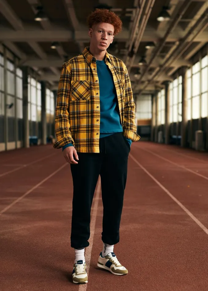 Ben Sherman Heritage Check Shirts Men B By Check LongSleeve Overshirt Ben Sherman Heritage Check Shirts Men B By Check LongSleeve Overshirt