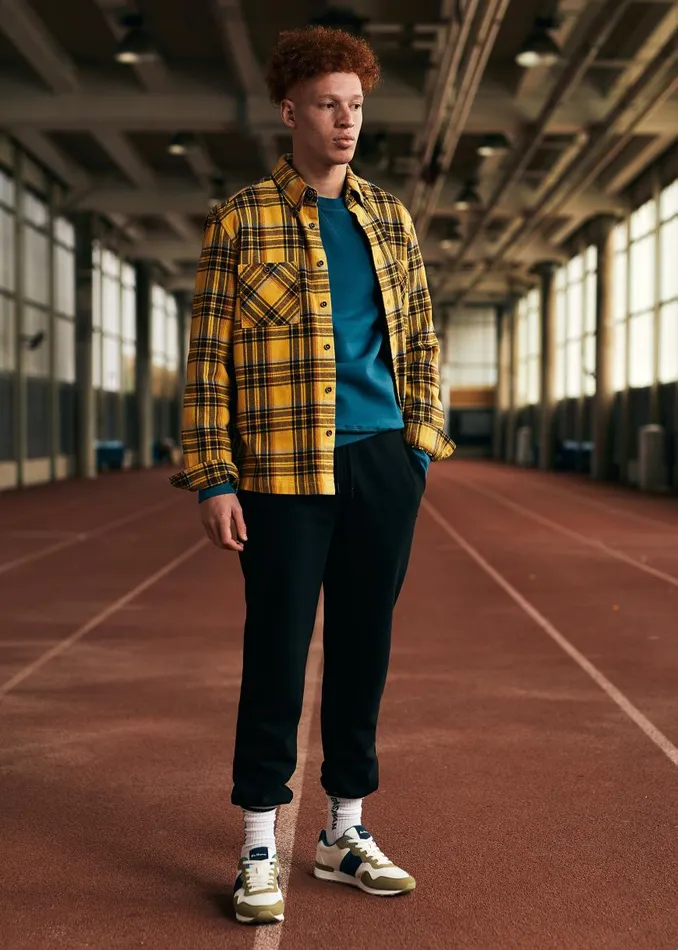 Ben Sherman Heritage Check Shirts Men B By Check LongSleeve Overshirt Ben Sherman Heritage Check Shirts Men B By Check LongSleeve Overshirt