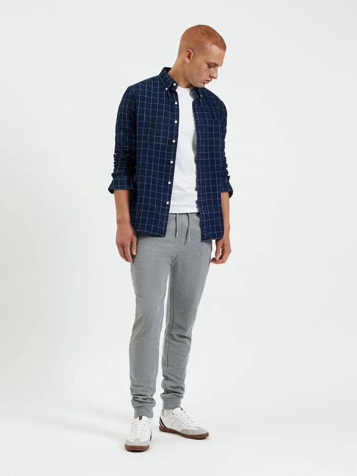 Ben Sherman Heritage Check Shirts Men Dalston Blues Beatnik Overshirt 8211 Indigo