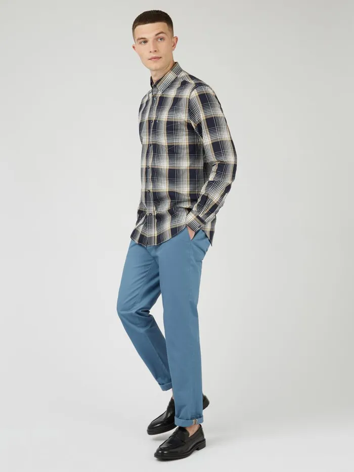 Ben Sherman Heritage Check Shirts Men Linear Check LongSleeve Shirt Ben Sherman Heritage Check Shirts Men Linear Check LongSleeve Shirt
