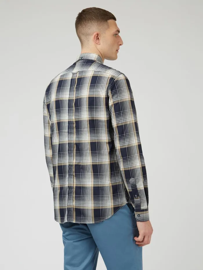 Ben Sherman Heritage Check Shirts Men Linear Check LongSleeve Shirt Ben Sherman Heritage Check Shirts Men Linear Check LongSleeve Shirt