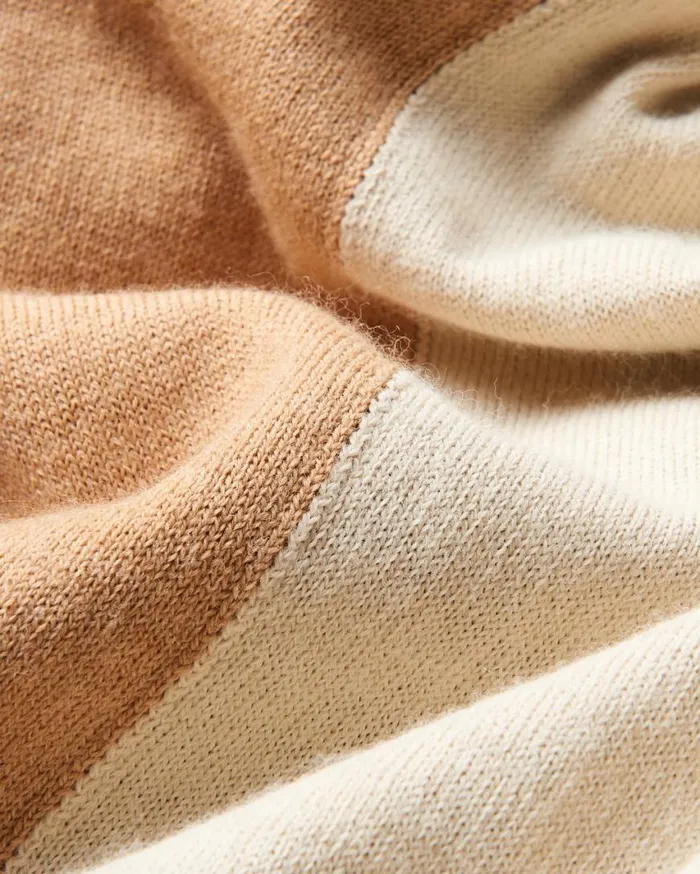 Ben Sherman Mod Knit Polos Men Block Stripe Merino Knit Polo 8211 Chocolate Ben Sherman Mod Knit Polos Men Block Stripe Merino Knit Polo 8211 Chocolate