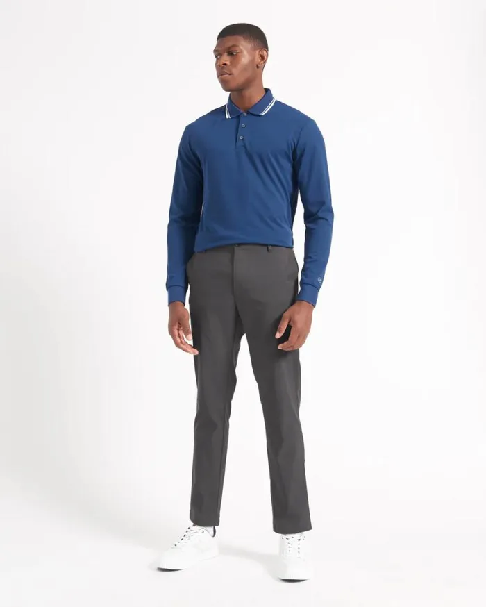 Ben Sherman Pants and Chinos Men 247 Motion Stretch Slim Chino 8211 Slate Grey