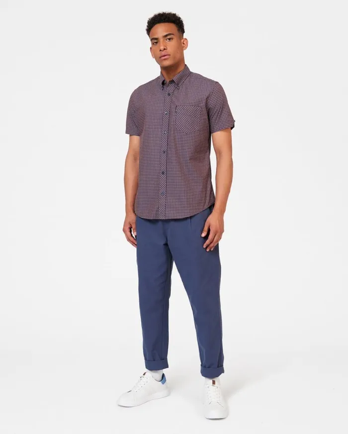 Ben Sherman Short Sleeve Shirts Men Signature Gingham ShortSleeve Shirt 8211 Ginger Ben Sherman Short Sleeve Shirts Men Signature Gingham ShortSleeve Shirt 8211 Ginger