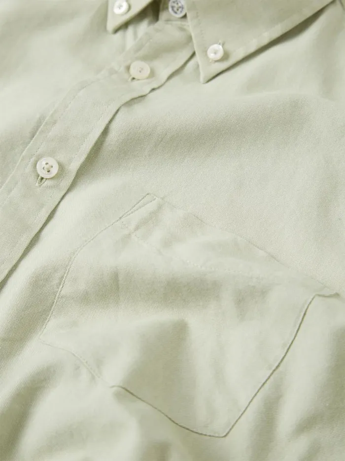 Ben Sherman Short Sleeve Shirts Men Signature Organic ShortSleeve Oxford Shirt 8211 Pistachio Ben Sherman Short Sleeve Shirts Men Signature Organic ShortSleeve Oxford Shirt 8211 Pistachio
