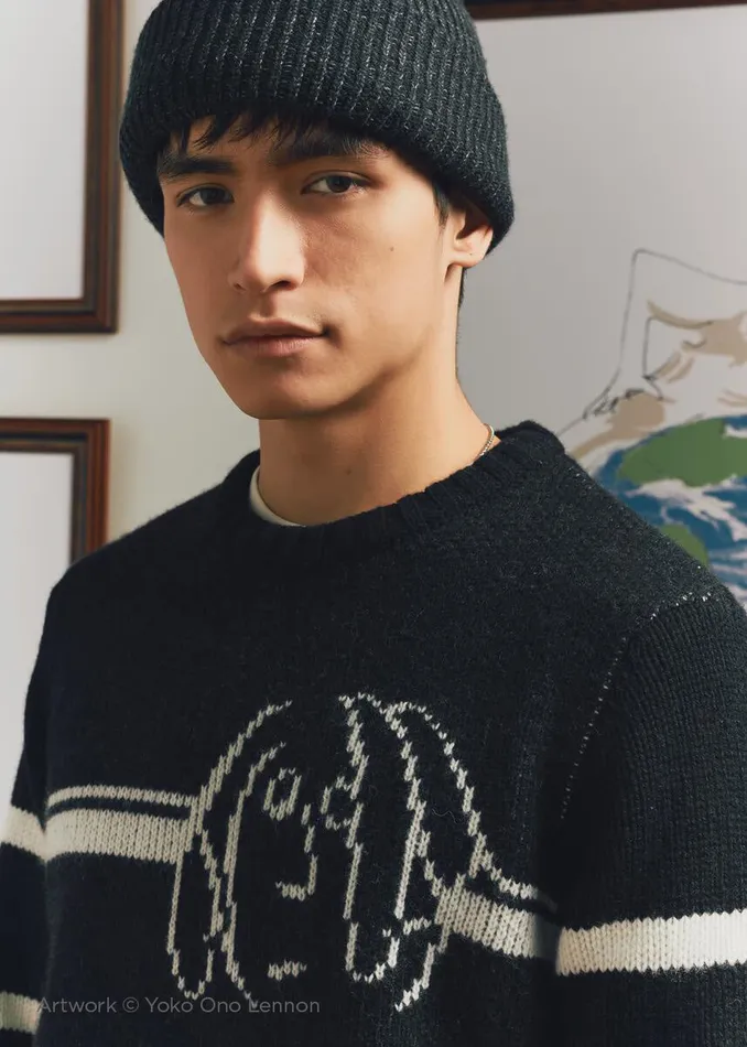 Ben Sherman Sweaters and Knits Men Lennon Stripe Knit Sweater Ben Sherman Sweaters and Knits Men Lennon Stripe Knit Sweater
