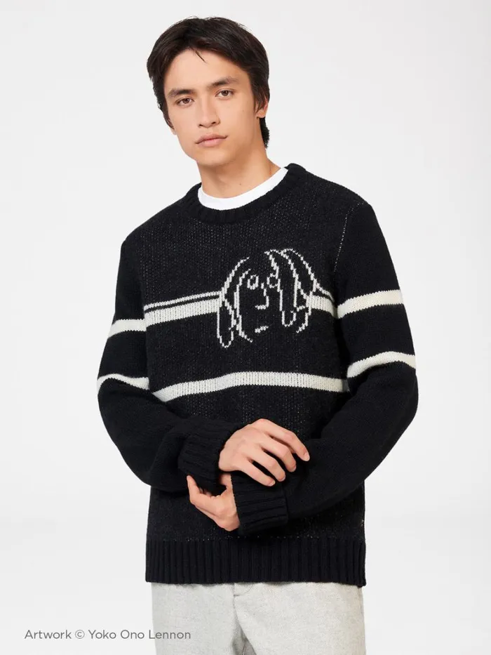 Ben Sherman Sweaters and Knits Men Lennon Stripe Knit Sweater Ben Sherman Sweaters and Knits Men Lennon Stripe Knit Sweater