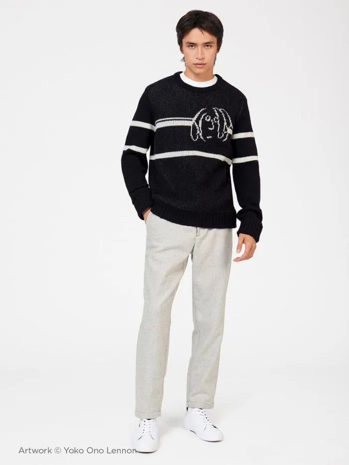 Ben Sherman Sweaters and Knits Men Lennon Stripe Knit Sweater Ben Sherman Sweaters and Knits Men Lennon Stripe Knit Sweater