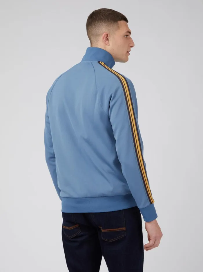 Ben Sherman Sweatshirts and Hoodies Men Signature ZipThrough Track Jacket 8211 Blue Ben Sherman Sweatshirts and Hoodies Men Signature ZipThrough Track Jacket 8211 Blue