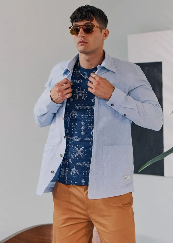 Ben Sherman TShirts and Graphic Tees Men Geo Print Graphic Tee 8211 Navy Ben Sherman TShirts and Graphic Tees Men Geo Print Graphic Tee 8211 Navy