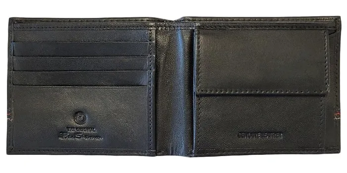 Ben Sherman Wallets and Card Holders Men Gillespie Bill Fold Leather Wallet 8211 Black Ben Sherman Wallets and Card Holders Men Gillespie Bill Fold Leather Wallet 8211 Black