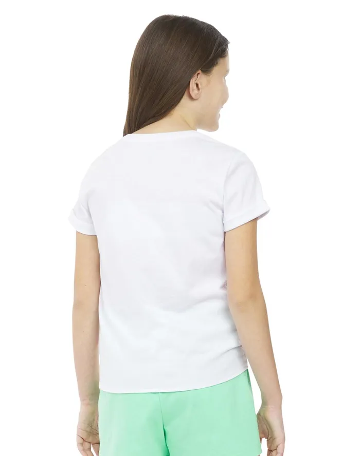 Big Girls TieFront TShirt Block Logo Hydro Kids Champion Tanks and TShirts